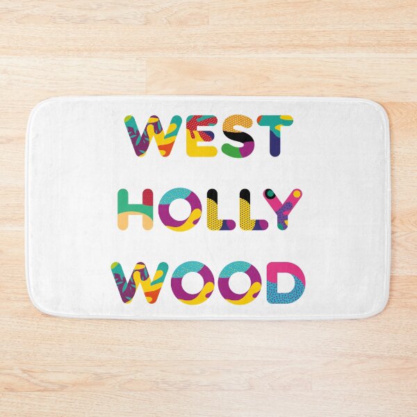 Item preview, West Hollywood WeHo Los Angeles California SoCal Colorful Graphic designed and sold by David Garry.