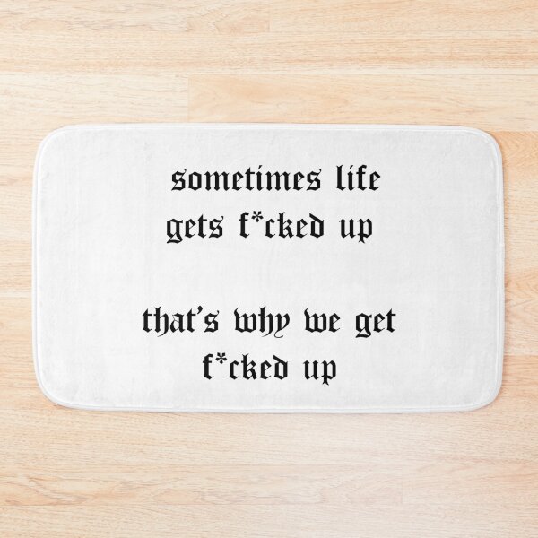 Item preview, U Said Lyrics x Sometimes Life Black Font designed and sold by ★ OSAKI Creations ★.