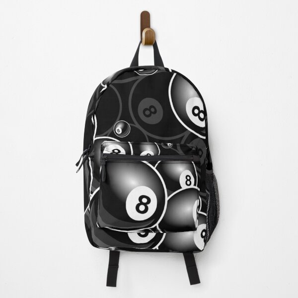Item preview, Billiards Black 8 Ball 8-Ball black and white designed and sold by Draculaura2009.