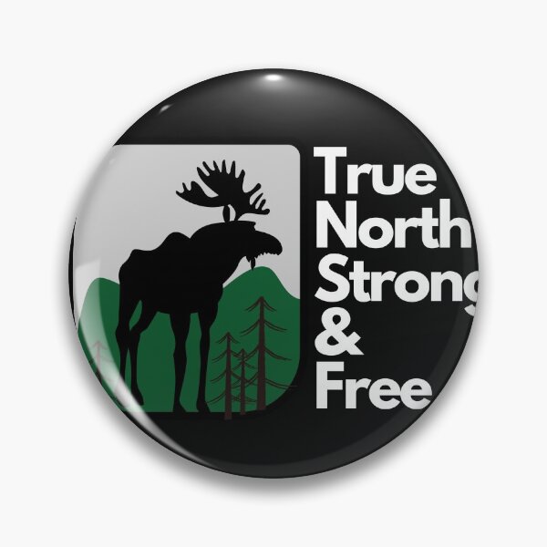 Item preview,  True North Strong and Free designed and sold by Roy & Tiffany.