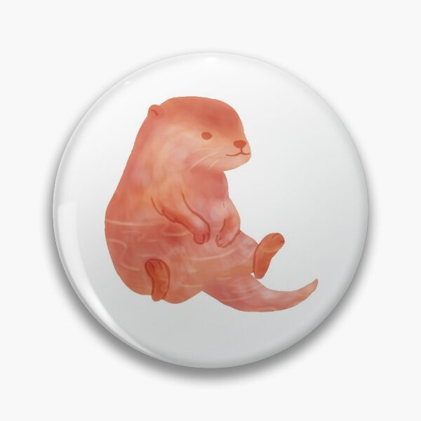 Item preview, Sitting River Otter Swimming designed and sold by SwaDesign.