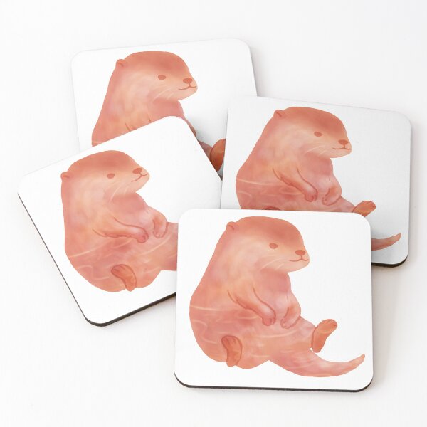 Item preview, Sitting River Otter Swimming designed and sold by SwaDesign.