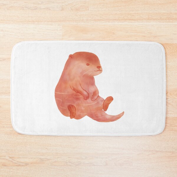 Item preview, Sitting River Otter Swimming designed and sold by SwaDesign.