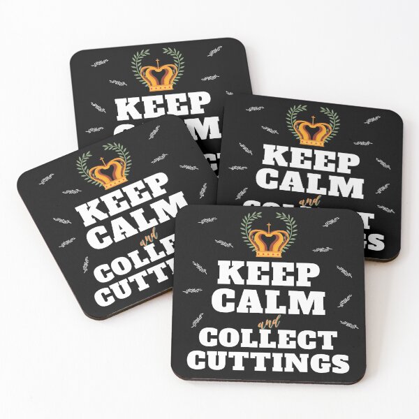 Item preview, Funny Graphic Keep Calm Collect Cuttings for Plant Lover Parent Gardener designed and sold by FunWithFoliage.