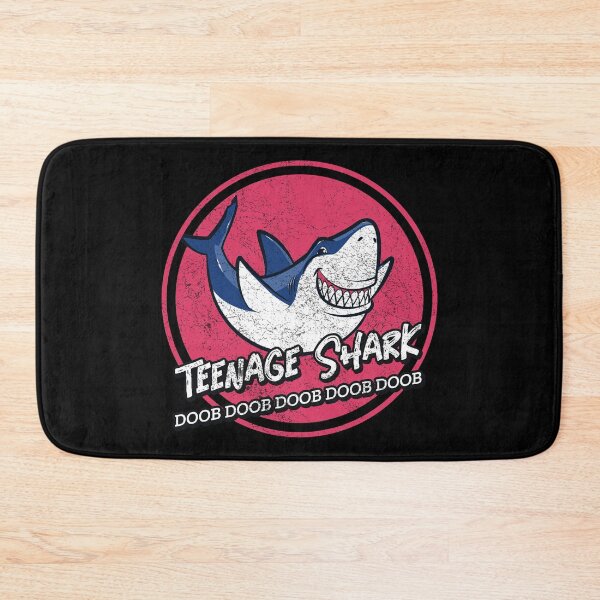 Item preview, Teenage Shark Cartoon Character Distressed Design designed and sold by Coder-T.