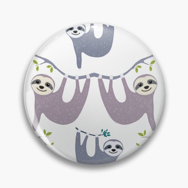 Item preview, Sloth Pattern  designed and sold by MarcSabuncu.