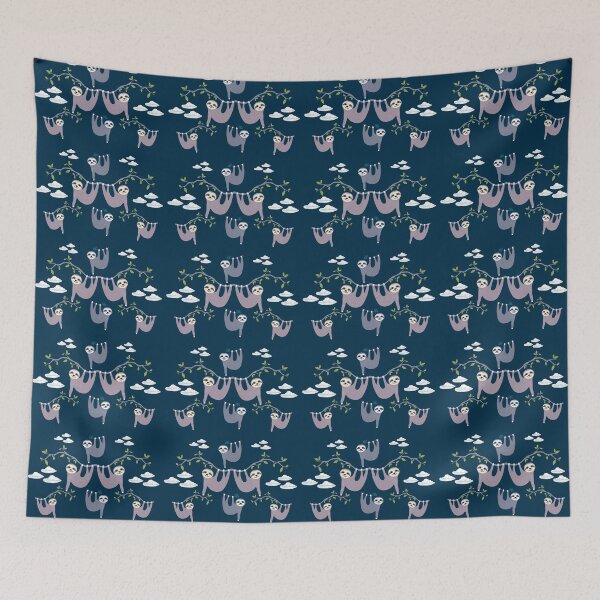 Item preview, Sloth Pattern  designed and sold by MarcSabuncu.
