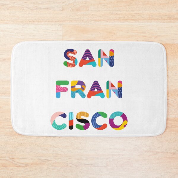 Item preview, San Francisco SF Bay Area California NorCal Colorful Graphic designed and sold by David Garry.