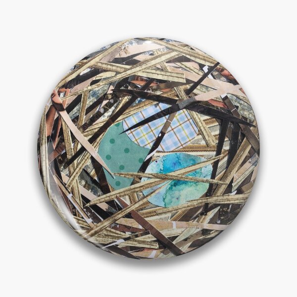 Item preview, Bird's nest collage designed and sold by Art by Leanne P / Leanne Poellinger.