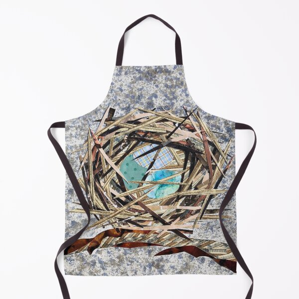 Item preview, Bird's nest collage designed and sold by Art by Leanne P / Leanne Poellinger.