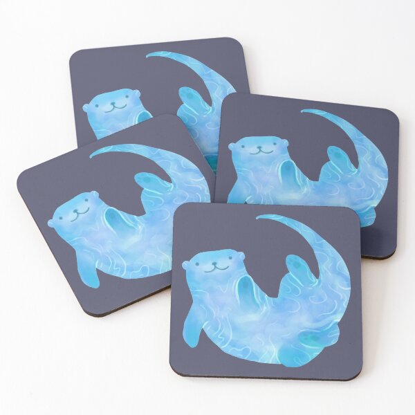 Item preview, Blue River Otter Swimming designed and sold by SwaDesign.