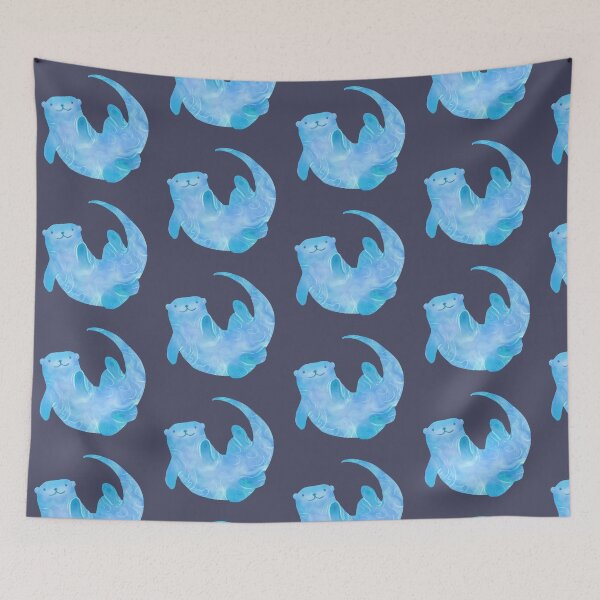 Item preview, Blue River Otter Swimming designed and sold by SwaDesign.