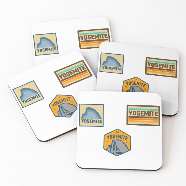 Item preview, Yosemite National Park Sticker Pack designed and sold by piece-of-schist.
