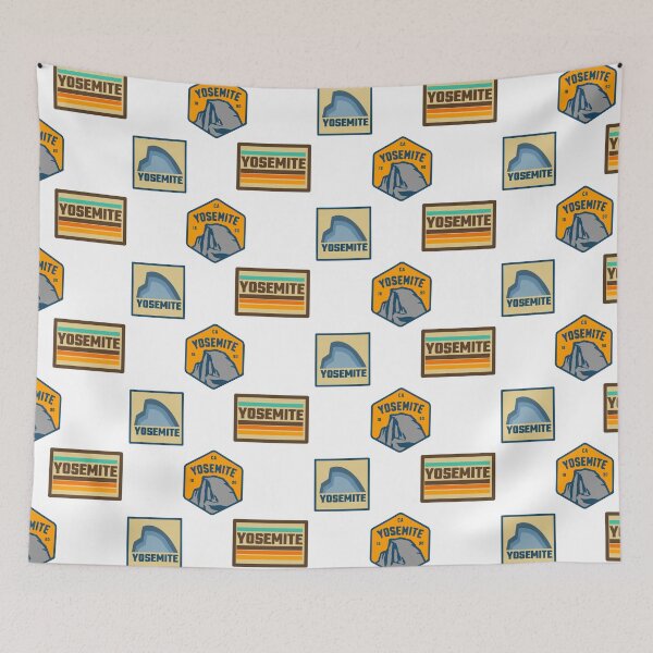 Item preview, Yosemite National Park Sticker Pack designed and sold by piece-of-schist.