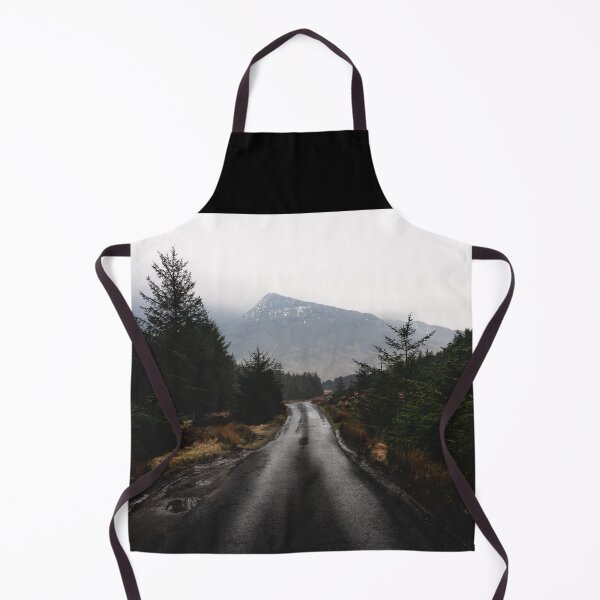 Item preview, Empty Road To Scottish Highlands in Moody Cloudy Weather Isle of Skye designed and sold by Danny Wanders.