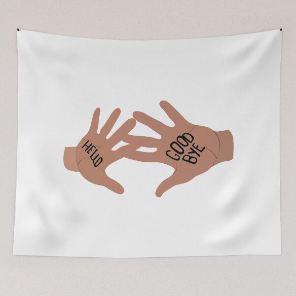 Item preview, Hello Goodbye Hands - The Umbrella Academy designed and sold by lmesmcc.