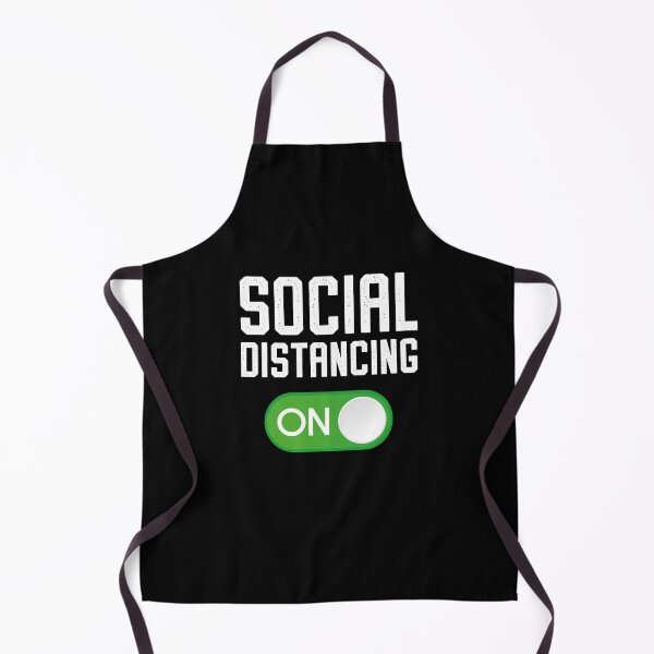 Item preview, Social Distancing ON Virus Gift Mask Nerd designed and sold by teeseeds.
