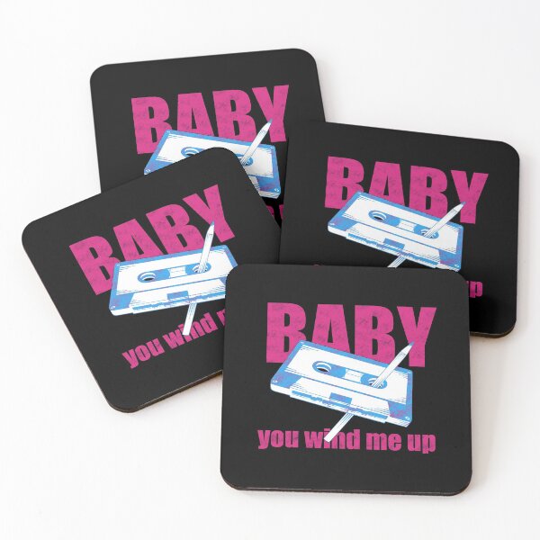 Item preview, Cassette & Pen Retro Throwback Baby You Wind Me Up Graphic print designed and sold by NoveltyMerch.