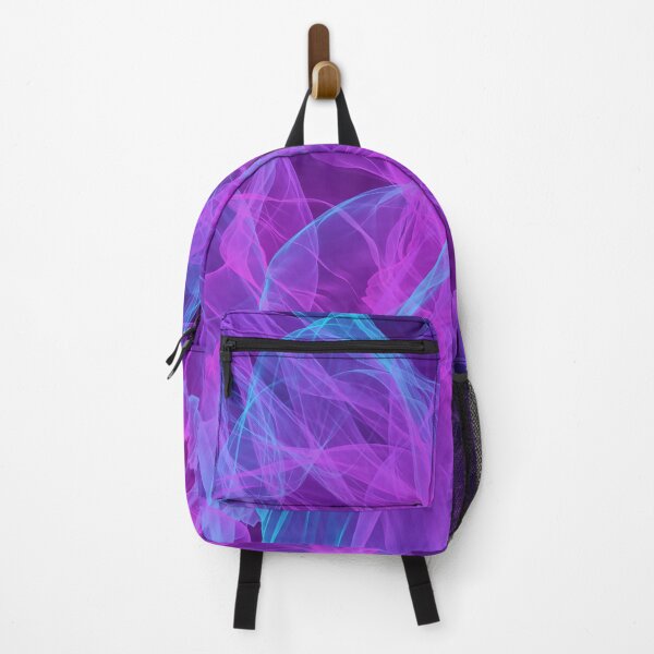 Item preview, Cyan Pink Smoke on Dark Purple designed and sold by Shapes-Mania.