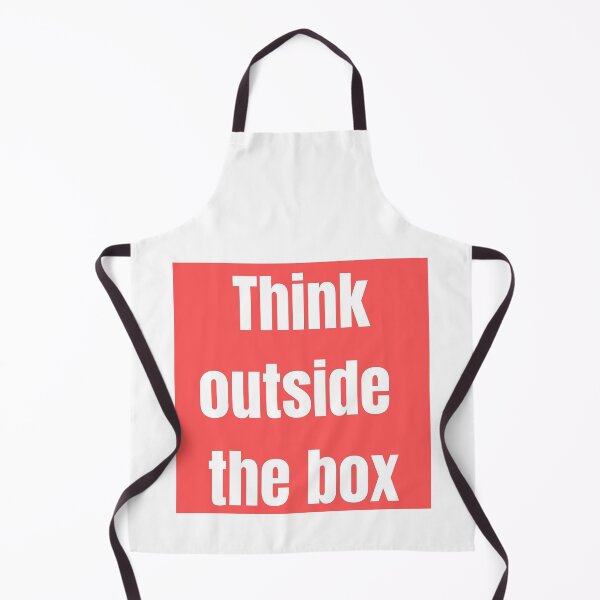 Item preview, Think outside the box, positive quote white and pink designed and sold by Adri Graterol.