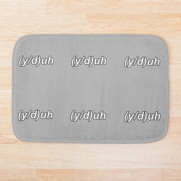 Item preview, yuh/duh sticker designed and sold by juliavii.