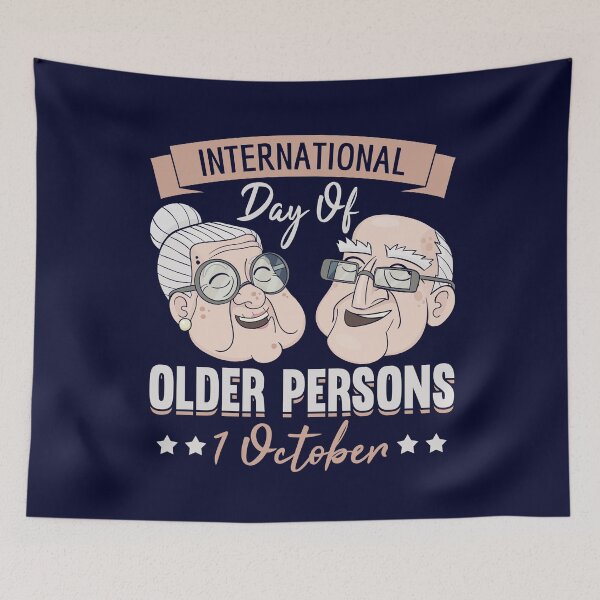 Item preview, Celebrate International Day of Older Persons on 1 October designed and sold by giftsbyminuet.