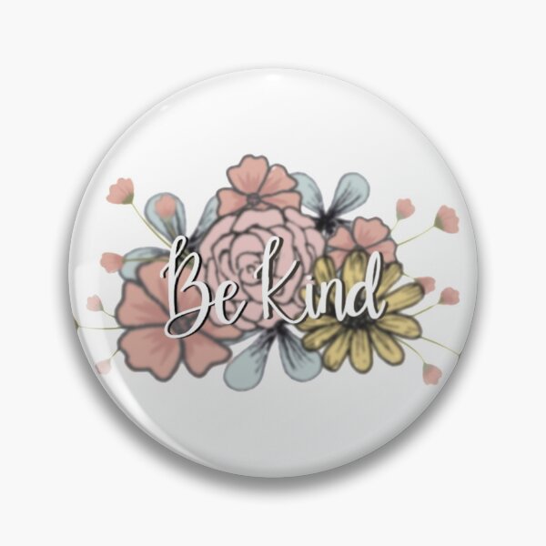 Item preview, Be Kind, Floral designed and sold by amyhutchison.