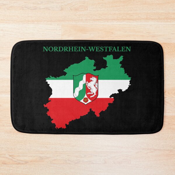 Item preview, North Rhine-Westphalia, Nordrhein Westfalen Map Flag, Germany designed and sold by marosharaf.