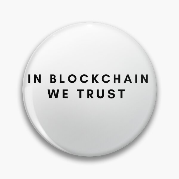 Item preview, in blockchcain we trust designed and sold by Yasdey Rojas.