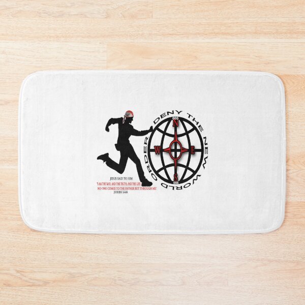 Item preview, DENY THE NEW WORLD ORDER ~ PILLOW & TOTE BAG WITH BIBLICAL SCRIPTURE designed and sold by ✿✿ Bonita ✿✿ ђєℓℓσ.
