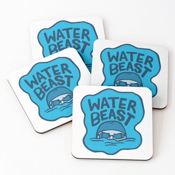 Item preview, Water Beast Swimming Sticker designed and sold by DavidAlan.