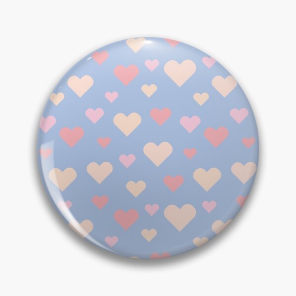 Item preview, Corazones rosa pastel azul designed and sold by 2CreativeNomads.