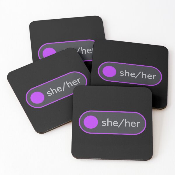 Item preview, She/Her Discord Pronoun Role - Purple designed and sold by ijanet.