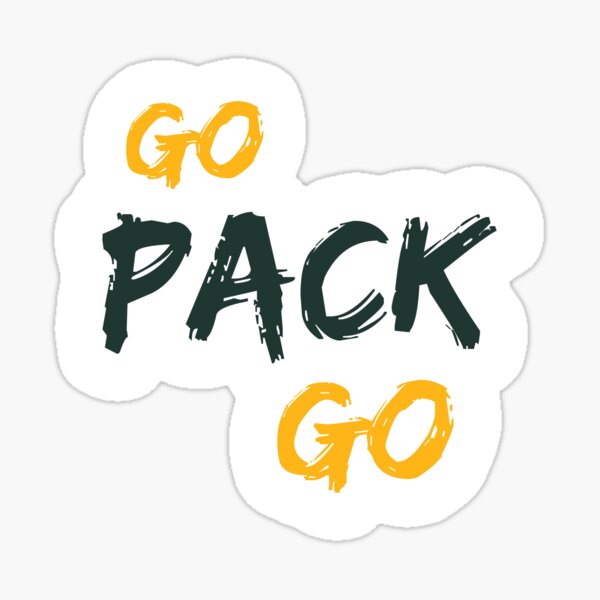 Go Pack Go Sticker