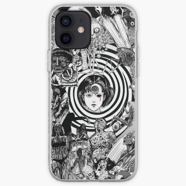 junji ito collage 2 iPhone Soft Case