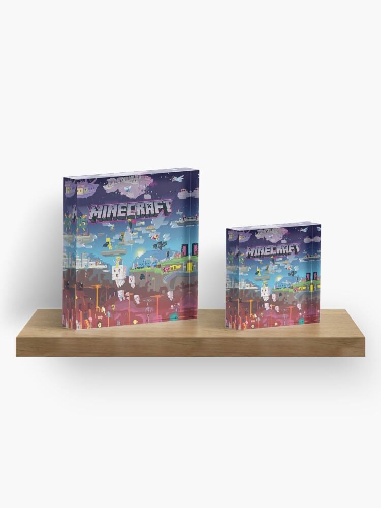 Alternate view of Minecraft Adventures Acrylic Block