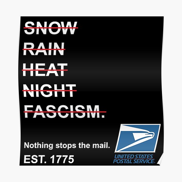 Usps Posters Redbubble