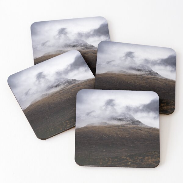 Item preview, Misty Mountain Top in Isle of Skye Scotland Moody Photograph designed and sold by Danny Wanders.