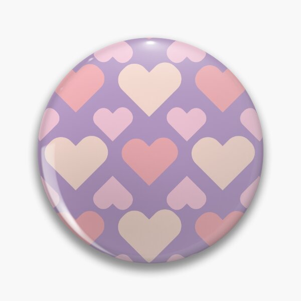 Item preview, Purple Pink Pastel Hearts designed and sold by 2CreativeNomads.