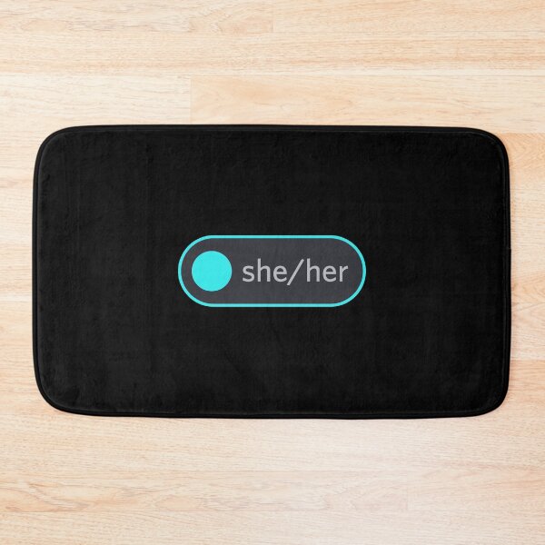 Item preview, She/Her Discord Pronoun Role - Teal designed and sold by ijanet.