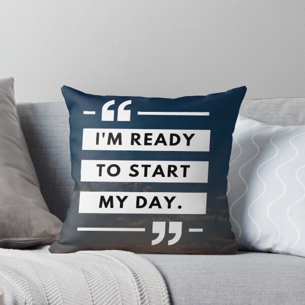 Item preview, Start My Day - Morning Affiration designed and sold by LifeOnWords.