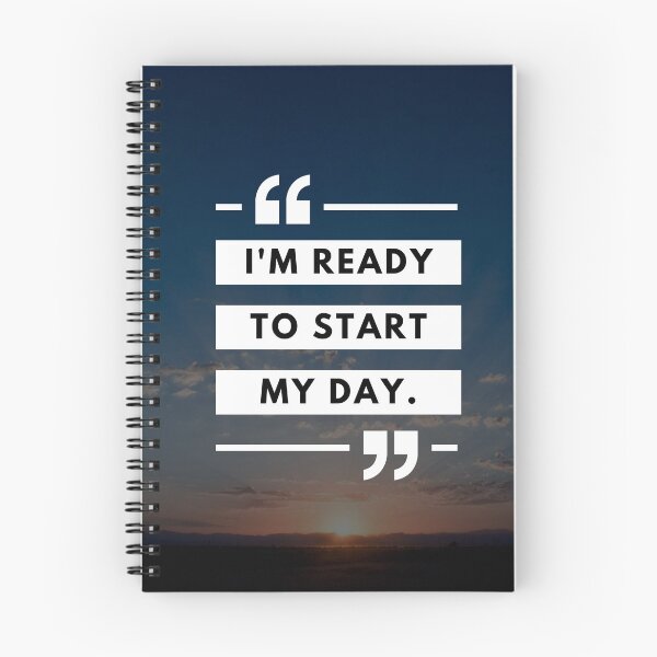 Item preview, Start My Day - Morning Affiration designed and sold by LifeOnWords.