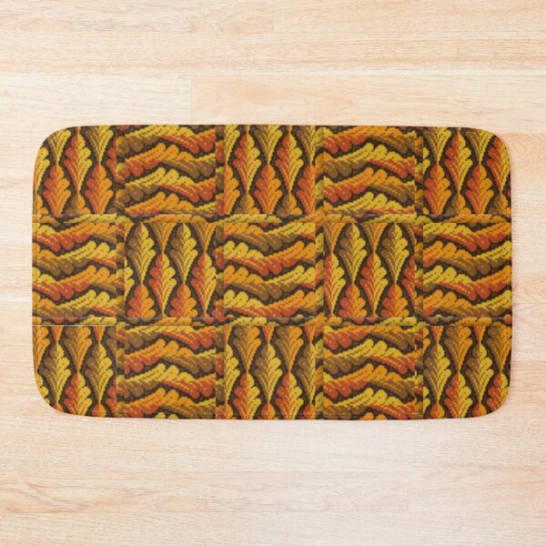 Item preview, LIGHT ORANGE , YELLOW AND MID ORANGE PATCHWORK ORANGE UPHOLSTERY STYLE LOUNGE DESIGN  designed and sold by ozcushionstoo.