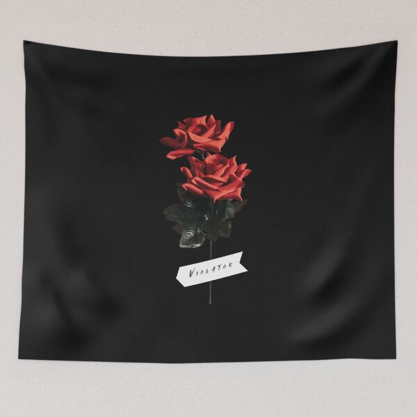 Item preview, dm, violator aesthetic rose design designed and sold by Junsu Lim.