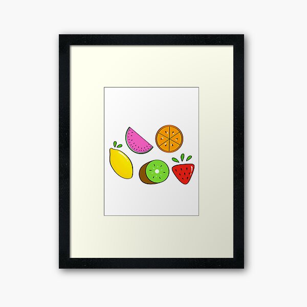 Fruit Fruit Fruit Framed Art Print