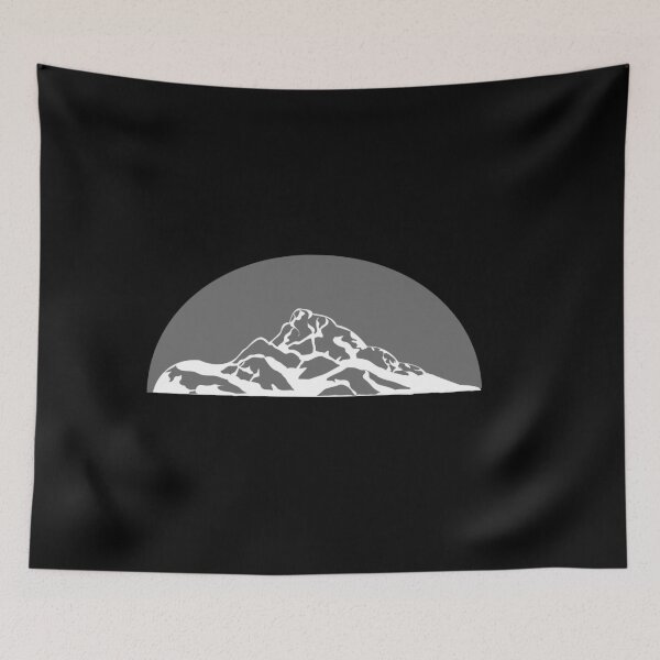 Item preview, Snowy Mountain Peak  Illustration designed and sold by Slydell1.