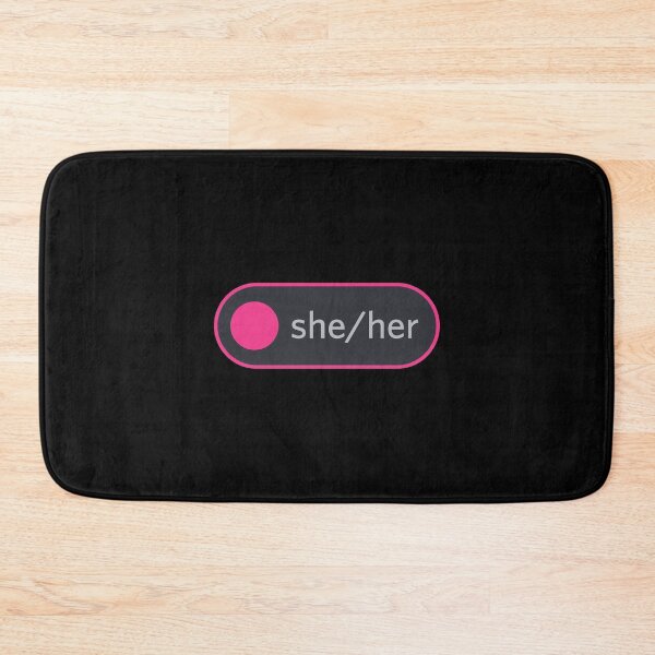 Item preview, She/Her Discord Pronoun Role - Pink designed and sold by ijanet.