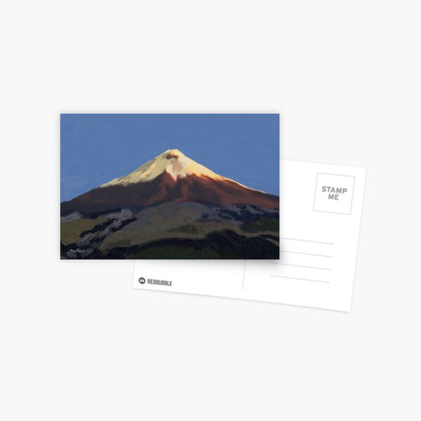 Volcano to complete or enhance Fame, Reputation and Social Life Postcard