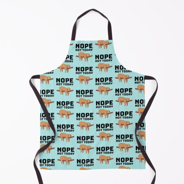 Item preview, NOPE Not Today! With a Sleeping Sloth designed and sold by EstelleStar.