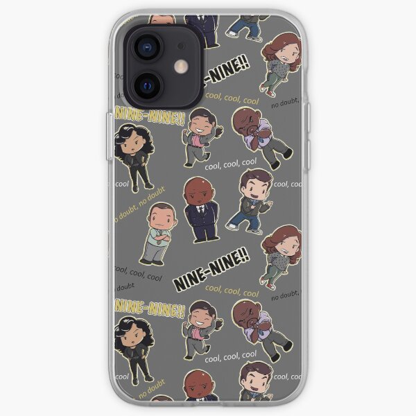 Nine-Nine Pattern - Brooklyn 99 iPhone Soft Case